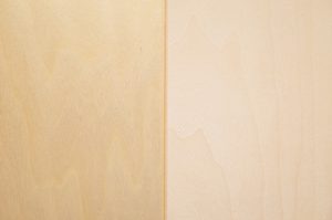 無垢パネリングのアスペンにホワイト着色をしてみました