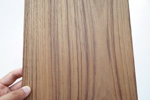 突板パネル チーク幅広特注品サンプル