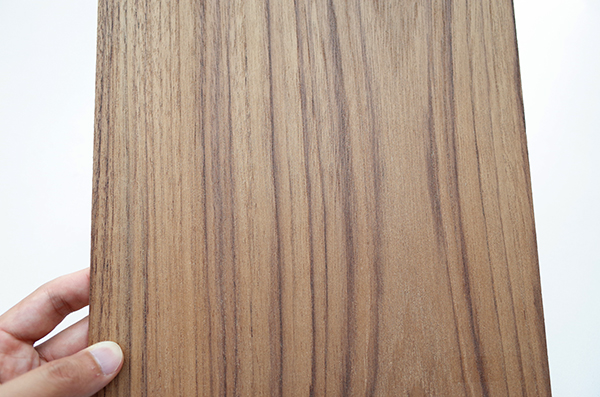 突板パネル チーク幅広特注品サンプル