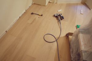 新商品 ナラ複合フローリングの現場見学へ行ってきました！